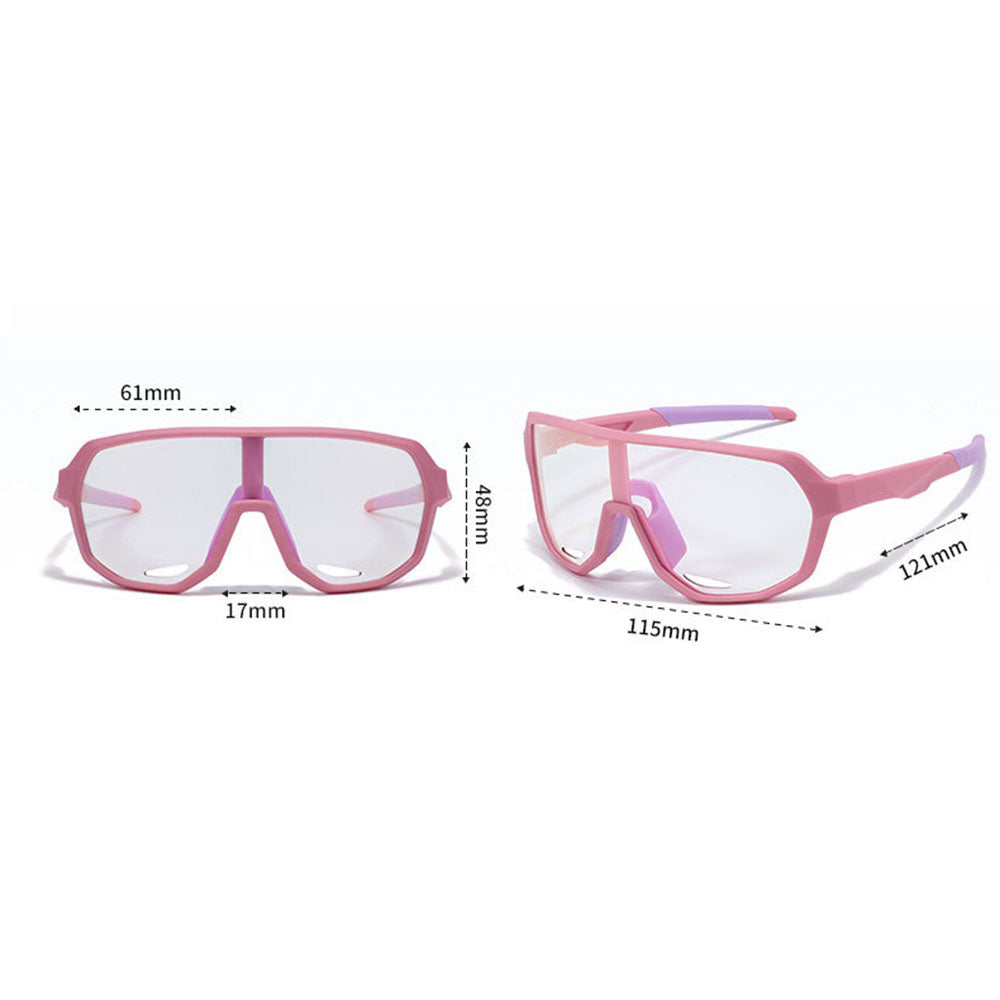 Techsuit Kinder Sonnenbrille 22312, polarisiert, UV-Schutz, rosa