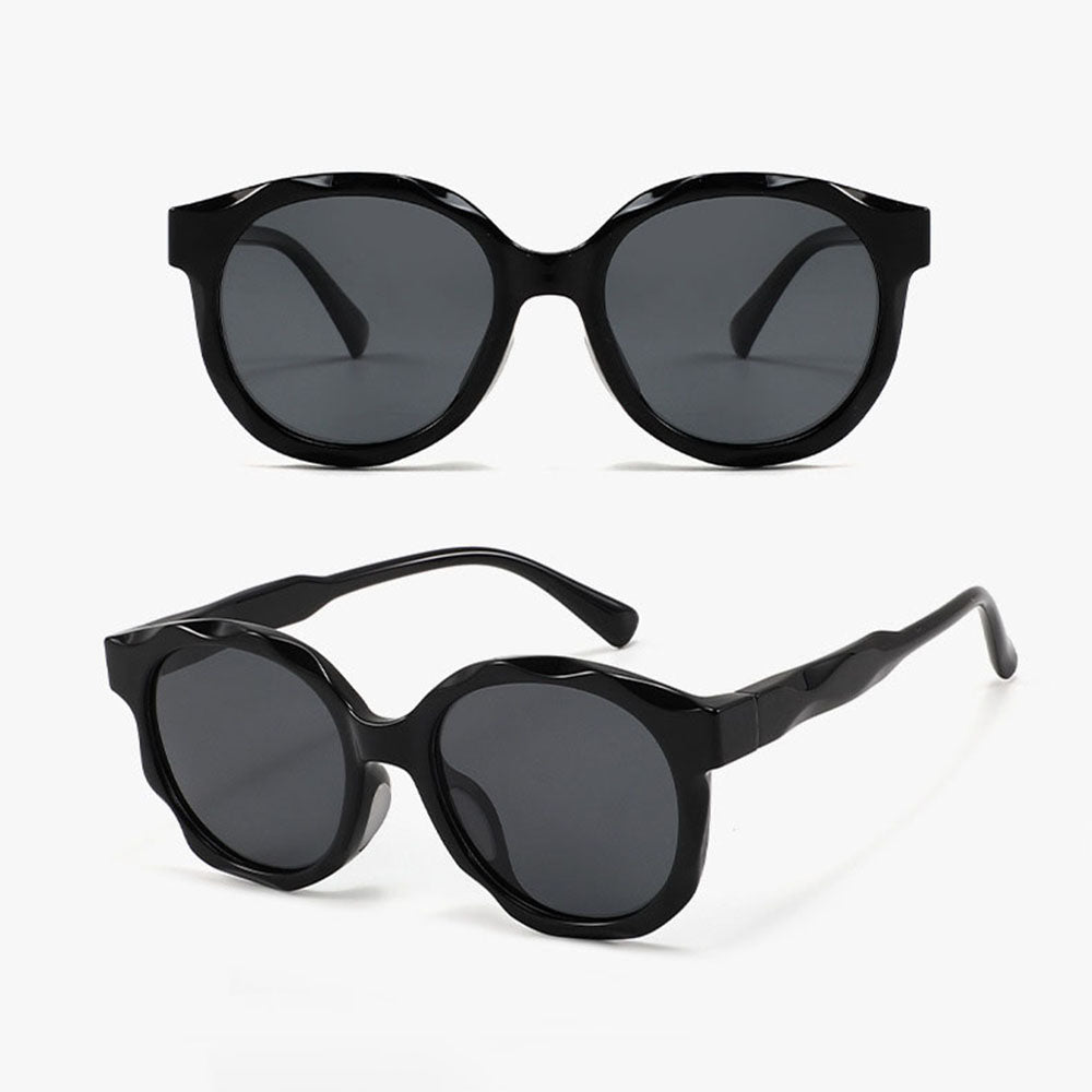 Techsuit 627 Kinder-Sonnenbrille, polarisiert, UV-Schutz, schwarz
