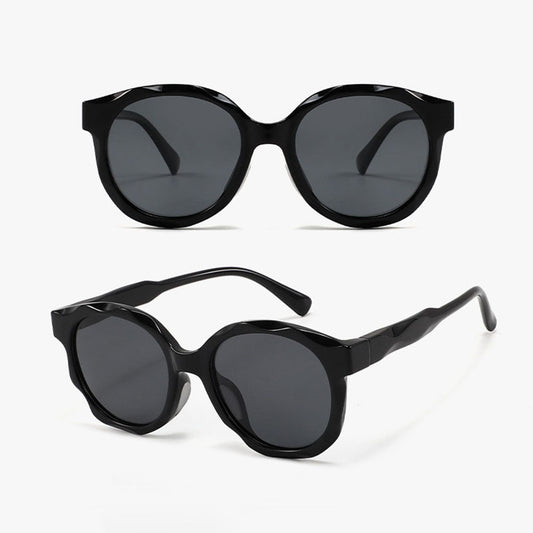 Techsuit 627 Kinder-Sonnenbrille, polarisiert, UV-Schutz, schwarz