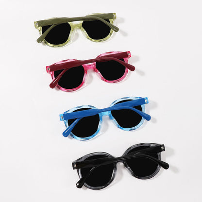 Techsuit 627 Kinder-Sonnenbrille, polarisiert, UV-Schutz, schwarz