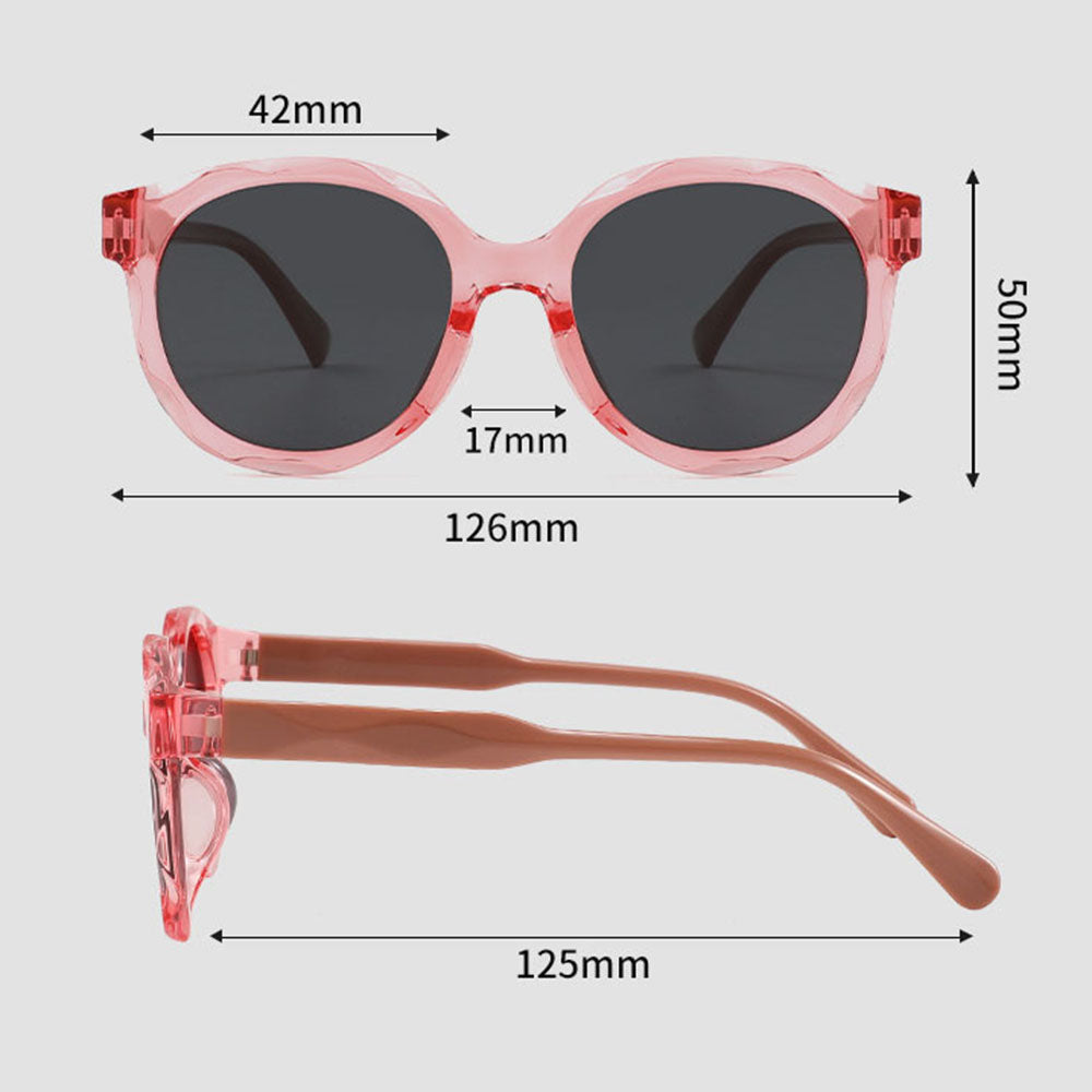 Techsuit 627 Kinder-Sonnenbrille, polarisiert, UV-Schutz, grün