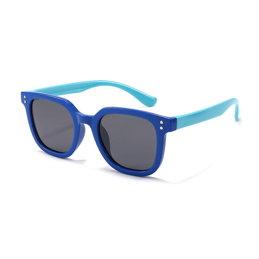 Techsuit Kinder-Sonnenbrille 8351-C28, polarisiert, türkisblau