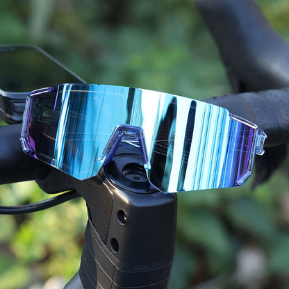 Techsuit R601 Kinder-Sonnenbrille, polarisiert, UV-Schutz, Schwarz Grün