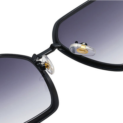 Damen-Sonnenbrille Techsuit 191, polarisiert, UV-Schutz, Schwarz Grau Rosa