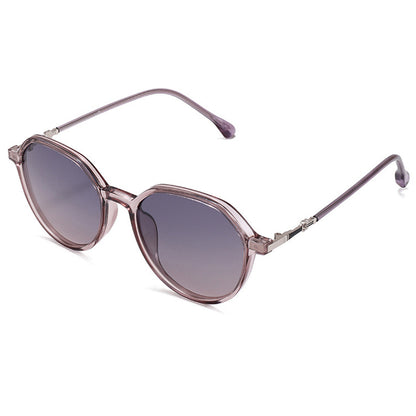 Techsuit 2203 Women's Sunglasses, Polarized, UV Protection, Gray Pink