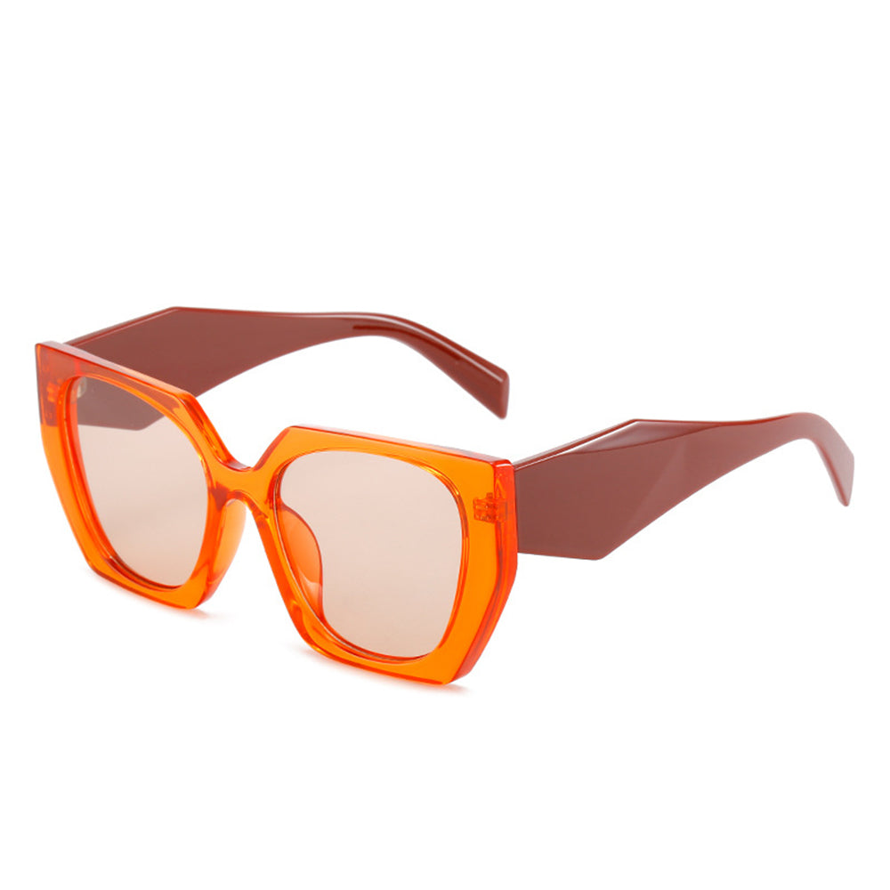 Damen-Sonnenbrille Techsuit 3967, Orange Lila