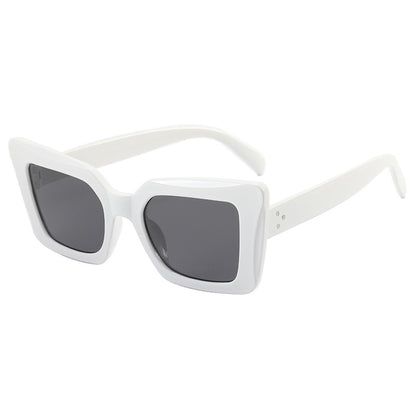 Damen-Sonnenbrille Techsuit 5277, Weiß Grau