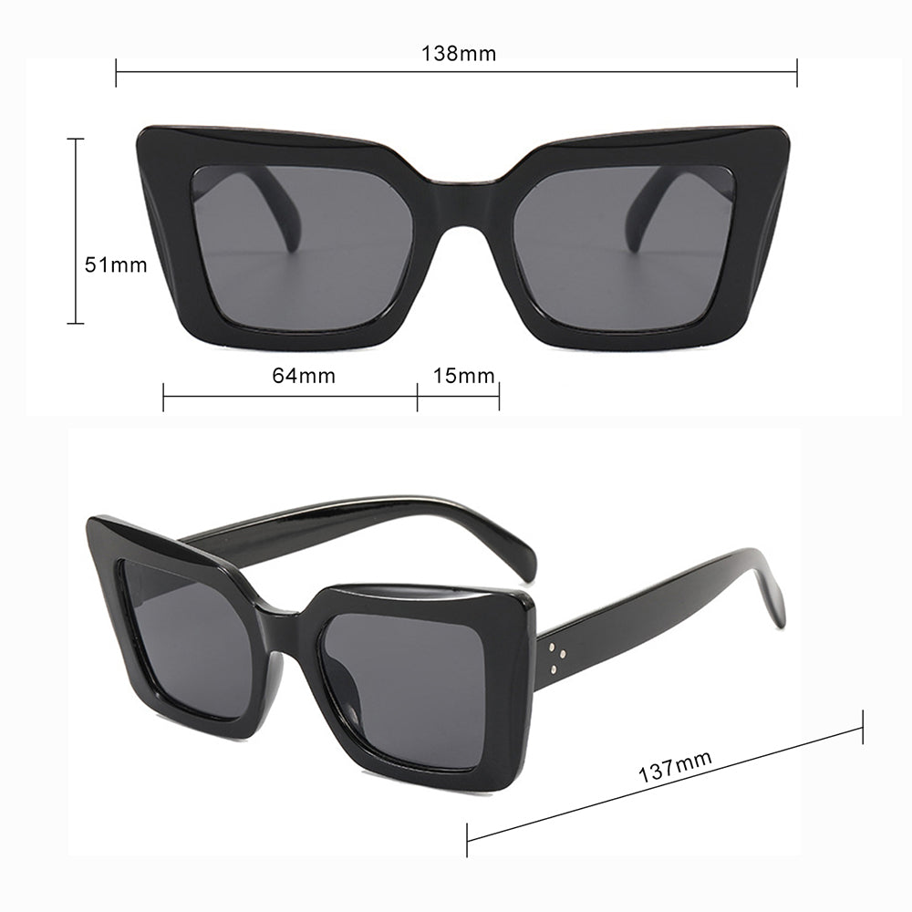 Women's Techsuit 5277 Sunglasses, Black Brown