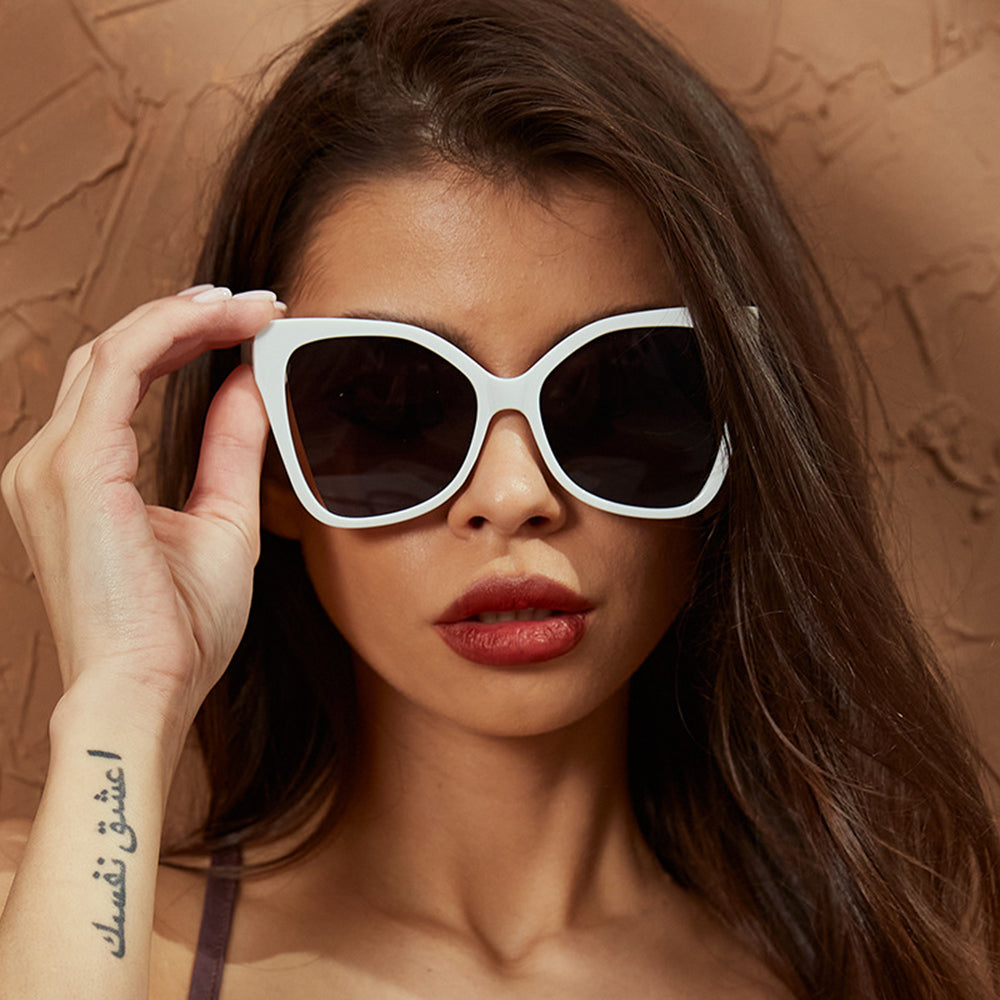 Damen-Sonnenbrille Techsuit 5335, Schwarz Grau