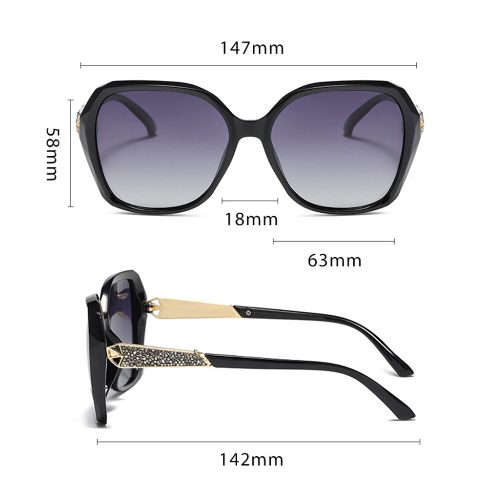 Damen-Sonnenbrille Techsuit 5599, polarisiert, UV-Schutz, lila