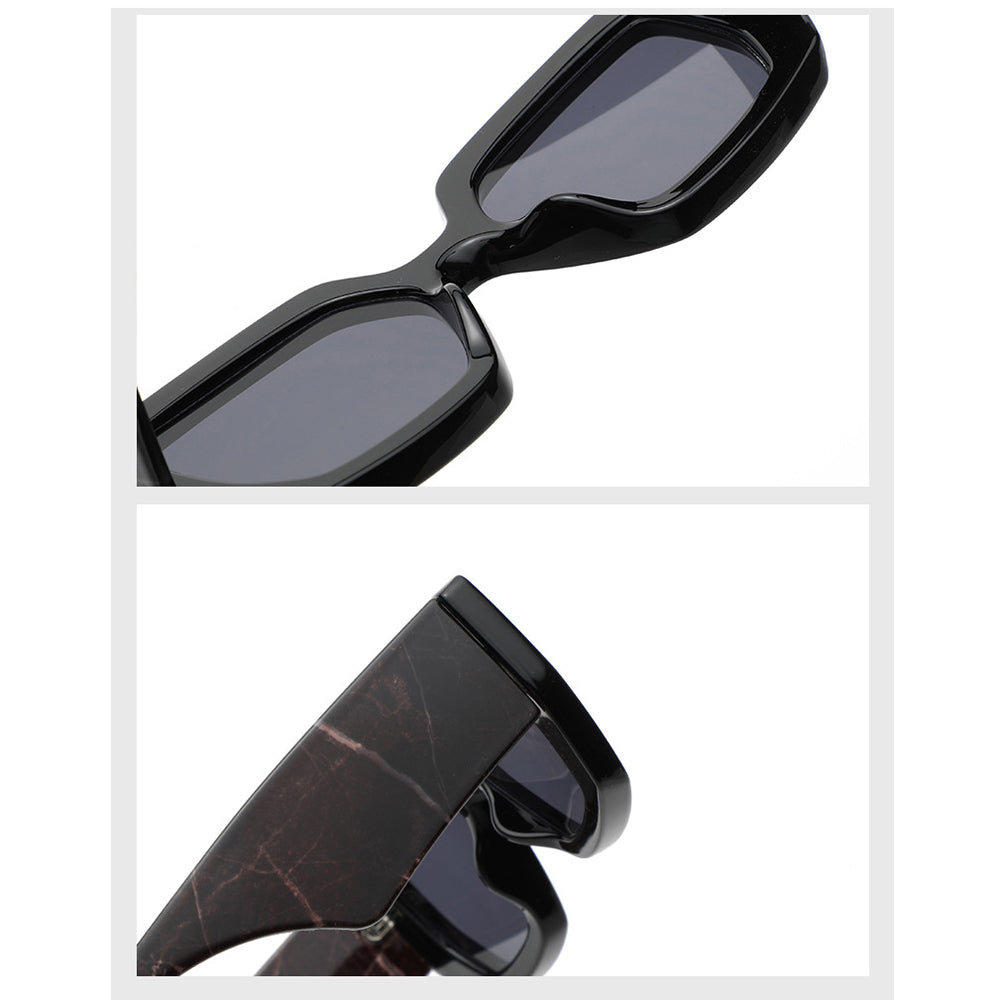 Damen-Sonnenbrille Techsuit 86321, Schwarz Braun