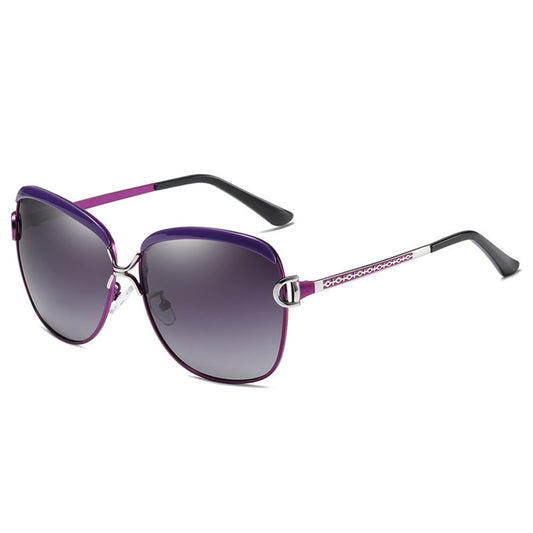Damen-Sonnenbrille Techsuit 8702, polarisiert, UV-Schutz, lila