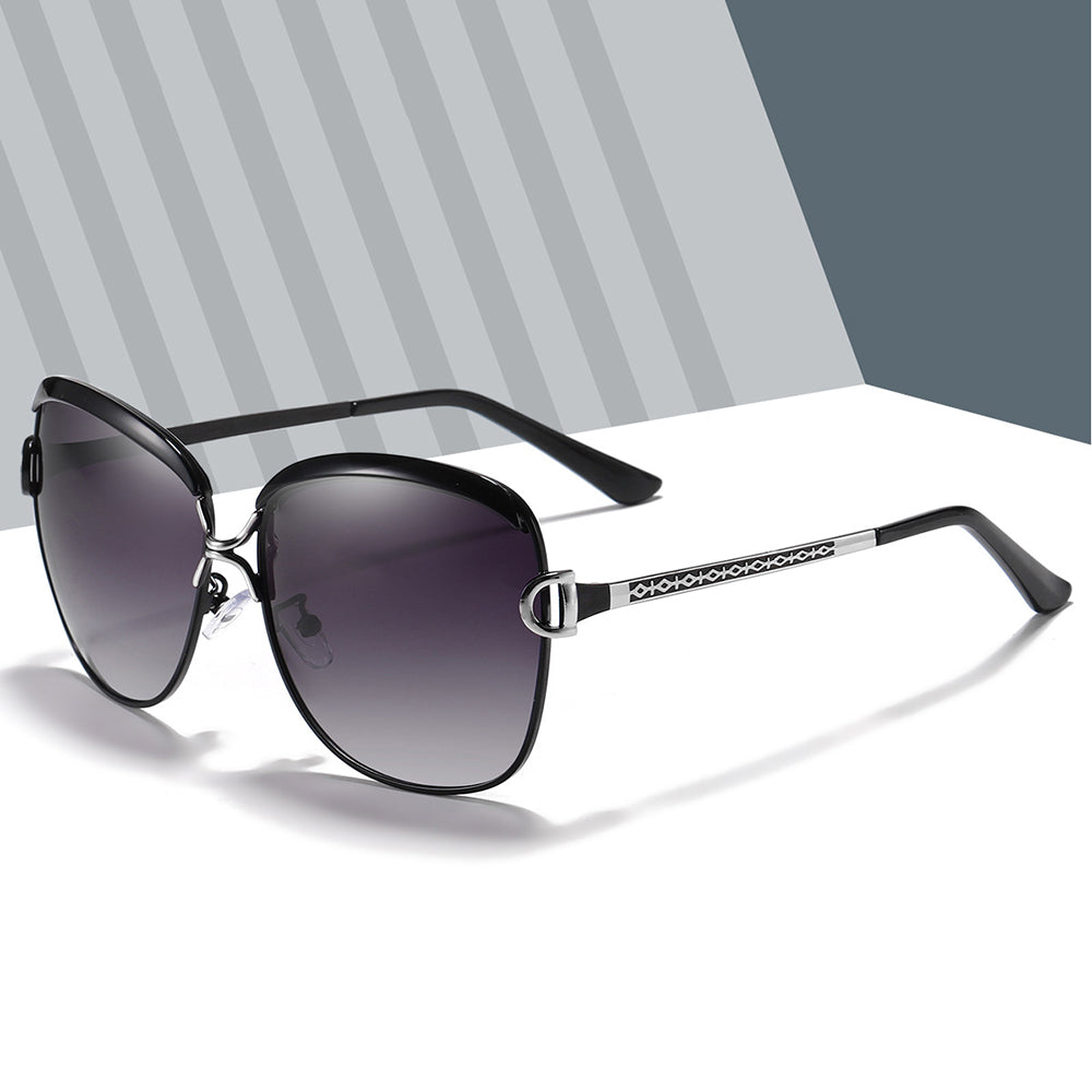 Damen-Sonnenbrille Techsuit 8702, polarisiert, UV-Schutz, lila