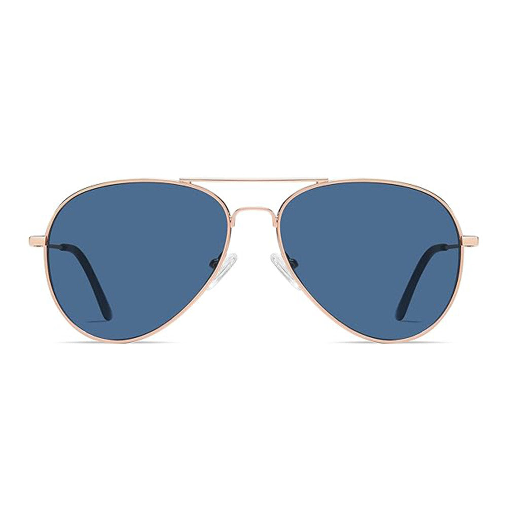 Unisex Sonnenbrille Techsuit 3025, UV-Schutz, Gold Rosa Blau