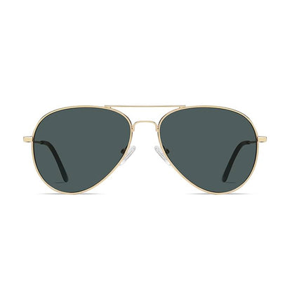 Unisex-Sonnenbrille Techsuit 3025, UV-Schutz, Gold-Grün