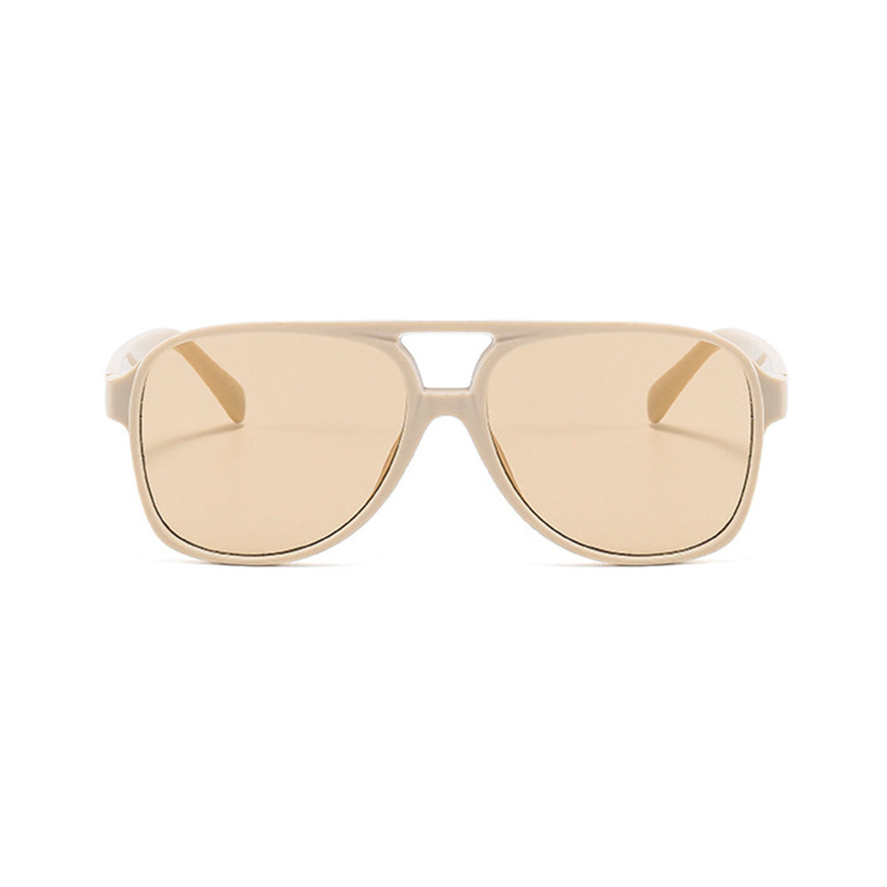 Unisex Sonnenbrille Techsuit 98061, UV-Schutz, Beige Braun
