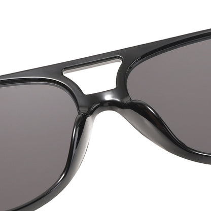 Unisex-Sonnenbrille Techsuit 98061, UV-Schutz, Braun Beige Orange