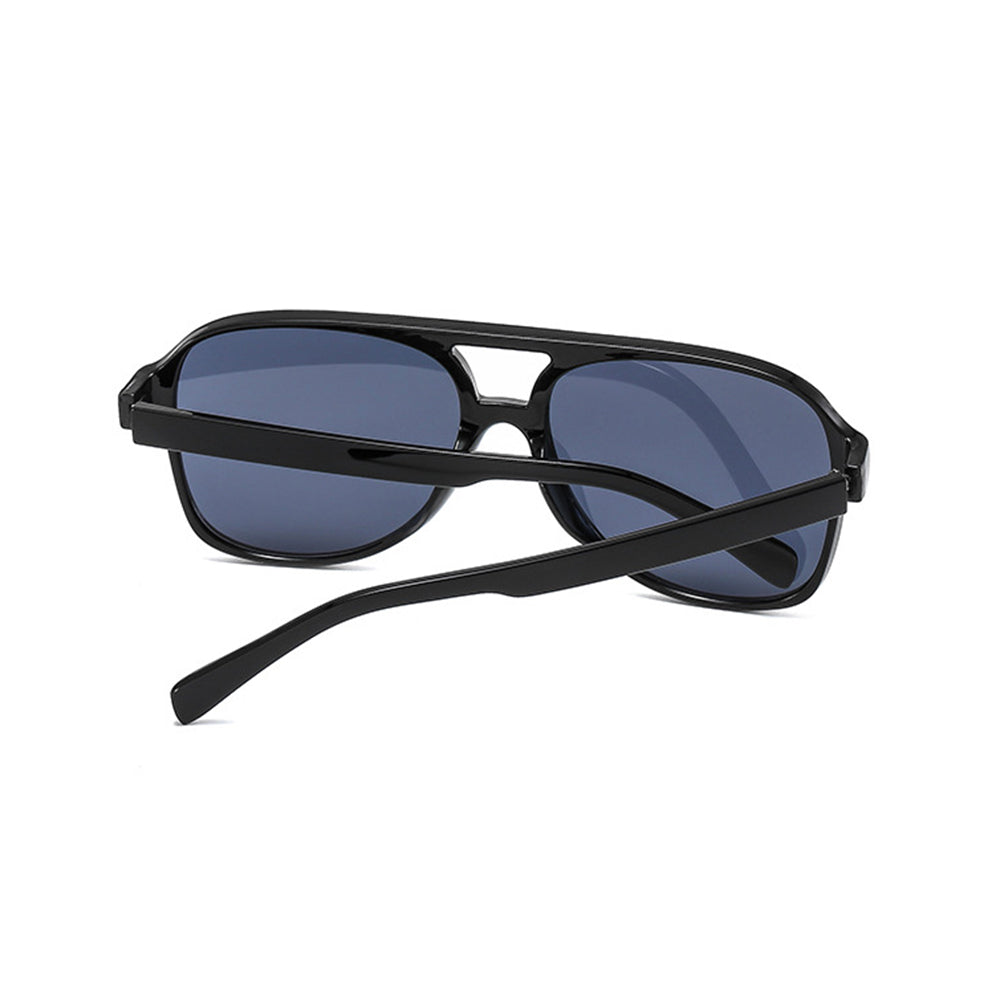 Unisex Techsuit Sonnenbrille 98061, UV-Schutz, Schwarz Hellbraun