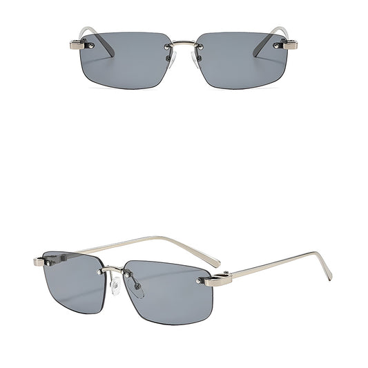 Unisex Techsuit Sonnenbrille S098, Silber Grau