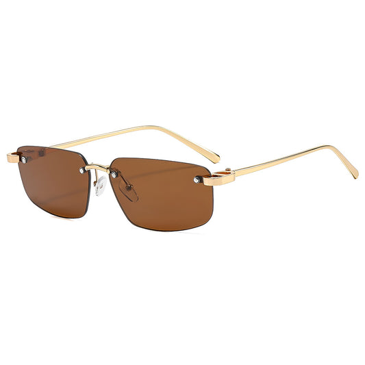 Unisex Techsuit Sonnenbrille S098, Gold Braun