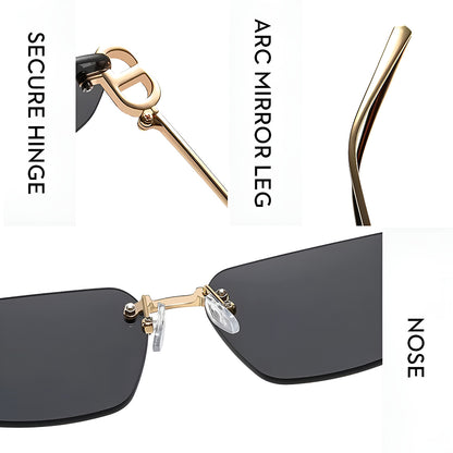 Unisex Techsuit Sonnenbrille S098, Gold Lila