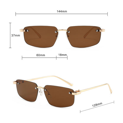Unisex Techsuit S098 Sonnenbrille, Schwarz-Gold