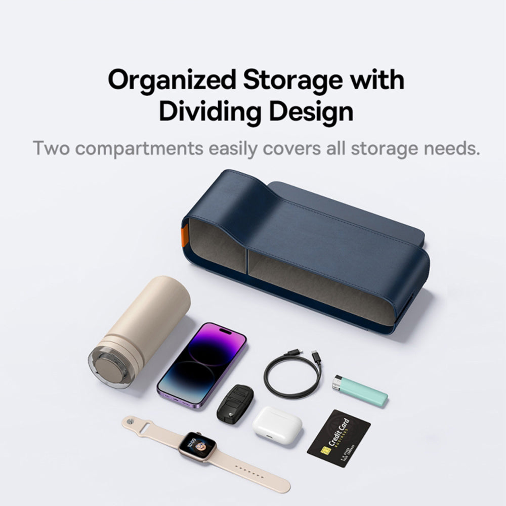 Baseus OrganizeFun Auto-Organizer für den Raum zwischen Konsole und Sitz, Blau C20256502311-00