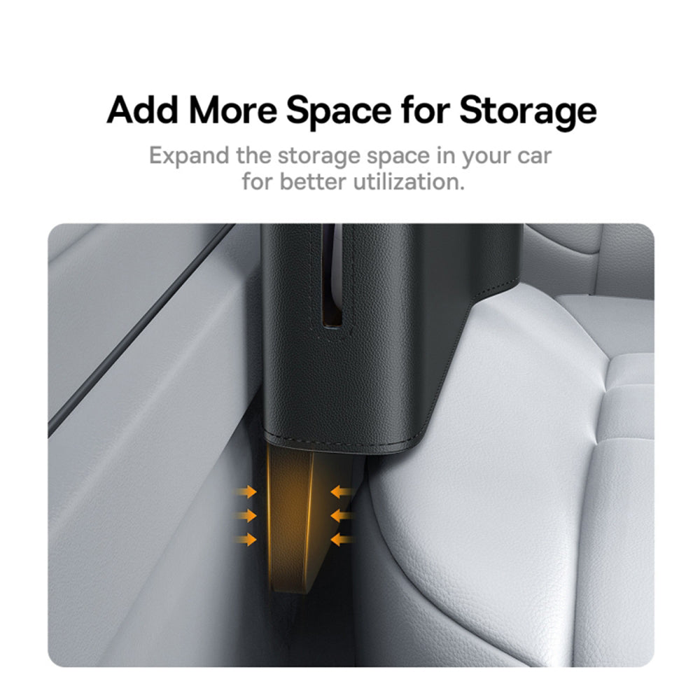 Auto-Organizer Baseus OrganizeFun für den Raum zwischen Konsole und Sitz, Schwarz C20256502111-00