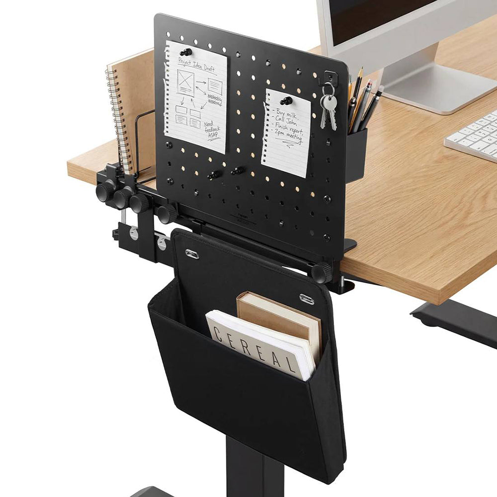 Metallischer Schreibtisch-Organizer Spigen LD406, Schwarz AHP11401