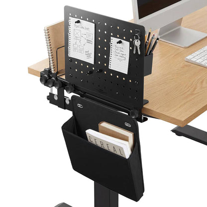 Metallischer Schreibtisch-Organizer Spigen LD406, Schwarz AHP11401