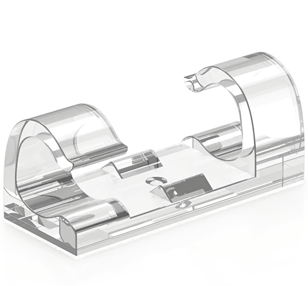 Kabelorganisator CableCreation CT1001, 50 Stück Set, Transparent