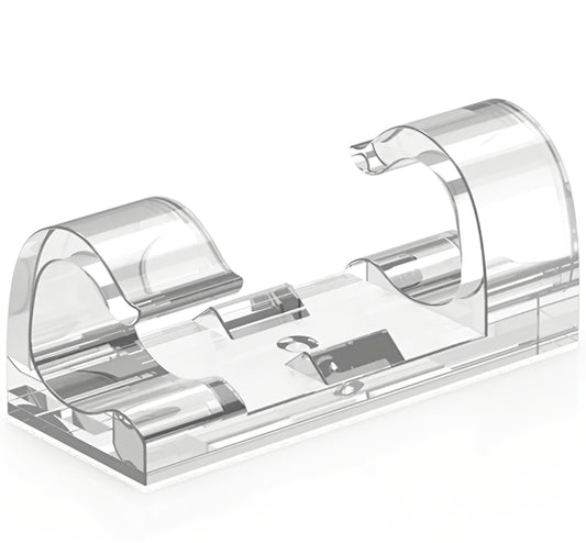 Kabelorganisator CableCreation CT1001, 50 Stück Set, Transparent