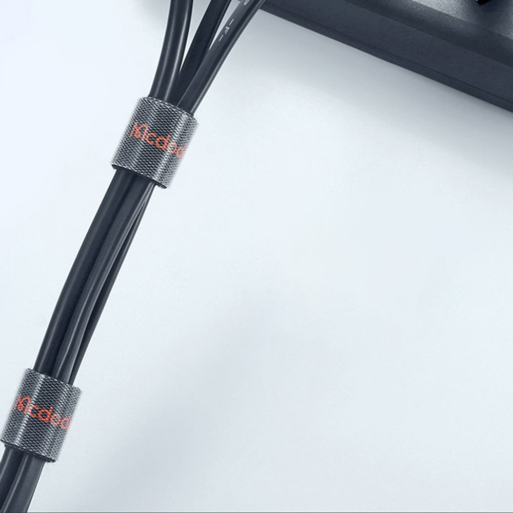 Kabelorganisator McDodo VS-0961 Belt, Velcro, 3m, Schwarz