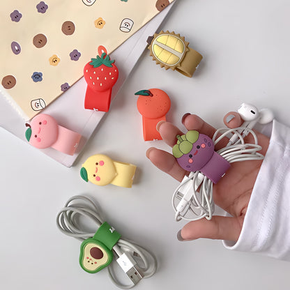 Kabelorganizer OEM Pixie Avocado, Mehrfarbig