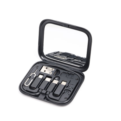 Organizer mit Zubehör Setty AD-S11-01, 11in1, Schwarz