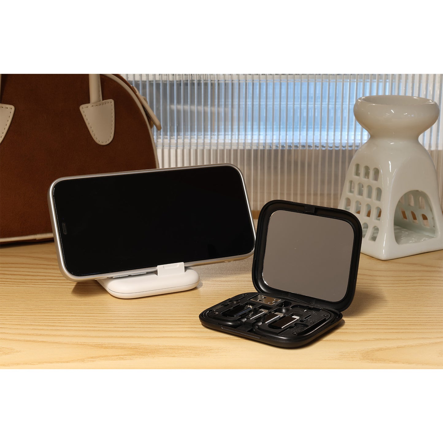 Organizer mit Zubehör Setty AD-S11-01, 11in1, Schwarz