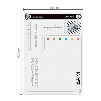 Luowei LW-334 Magnetic Screw Pad