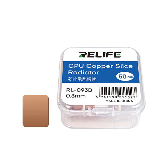 Relife RL-093B Thermal Pad, 0.3mm, Set of 50 pieces