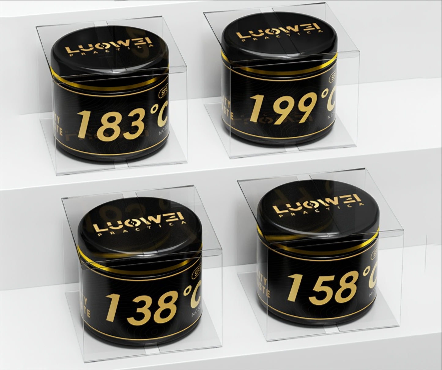 Luowei LW-SP3 Solder Paste, 30g, Melting Point 158 Degrees