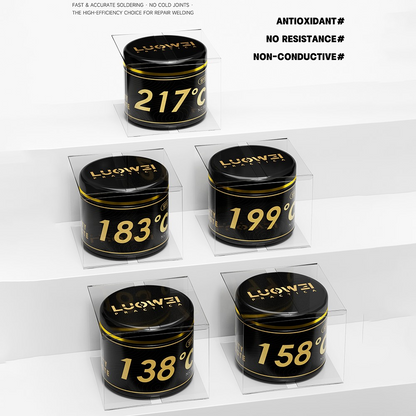 Luowei LW-SP3 Solder Paste, 30g, Melting Point 217 Degrees