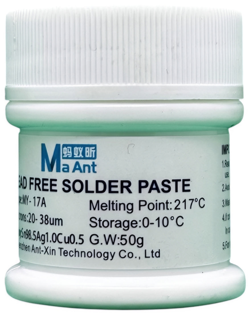 Flussmittelpaste MaAnt MY-17A, 50g, Schmelzpunkt 217 Grad