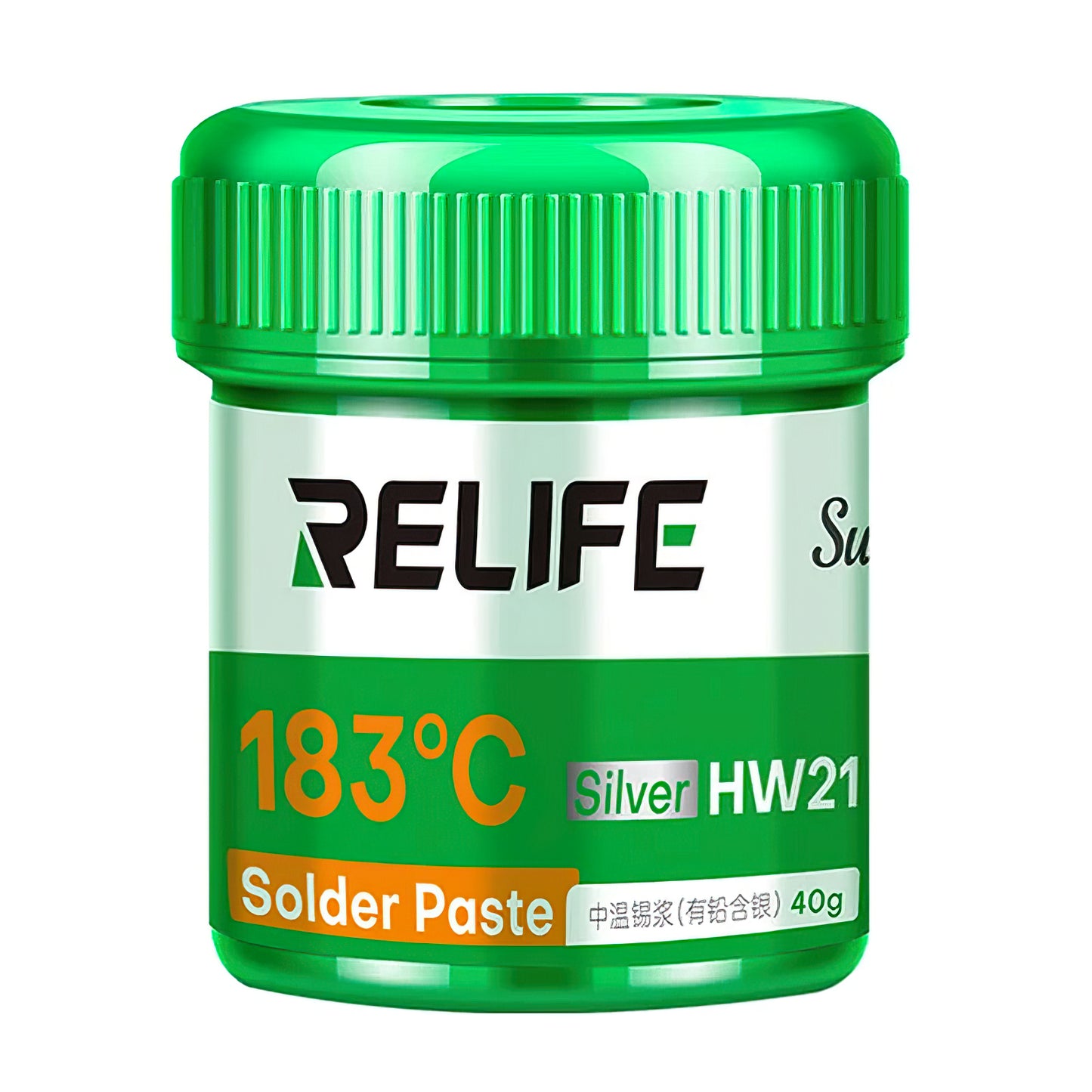 Flussmittelpaste Relife HW21, 40g, Schmelzpunkt 183 Grad