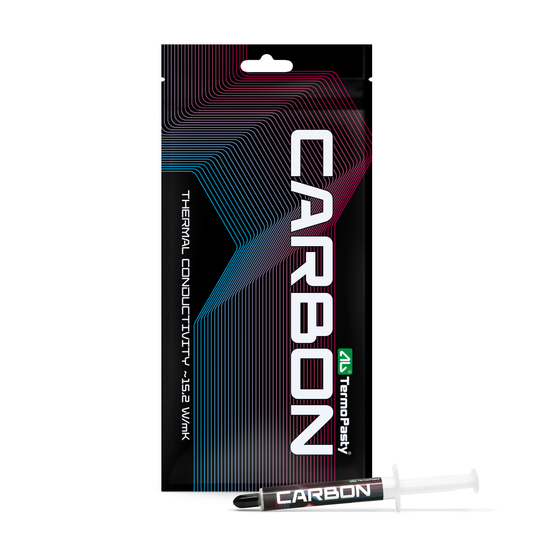 Wärmeleitpaste AG Termopasty Carbon, Spritzen-Typ, 3g ART.AGT-325