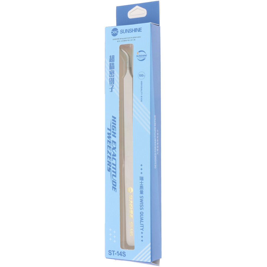 Gebogene Pinzette Sunshine ST-14S