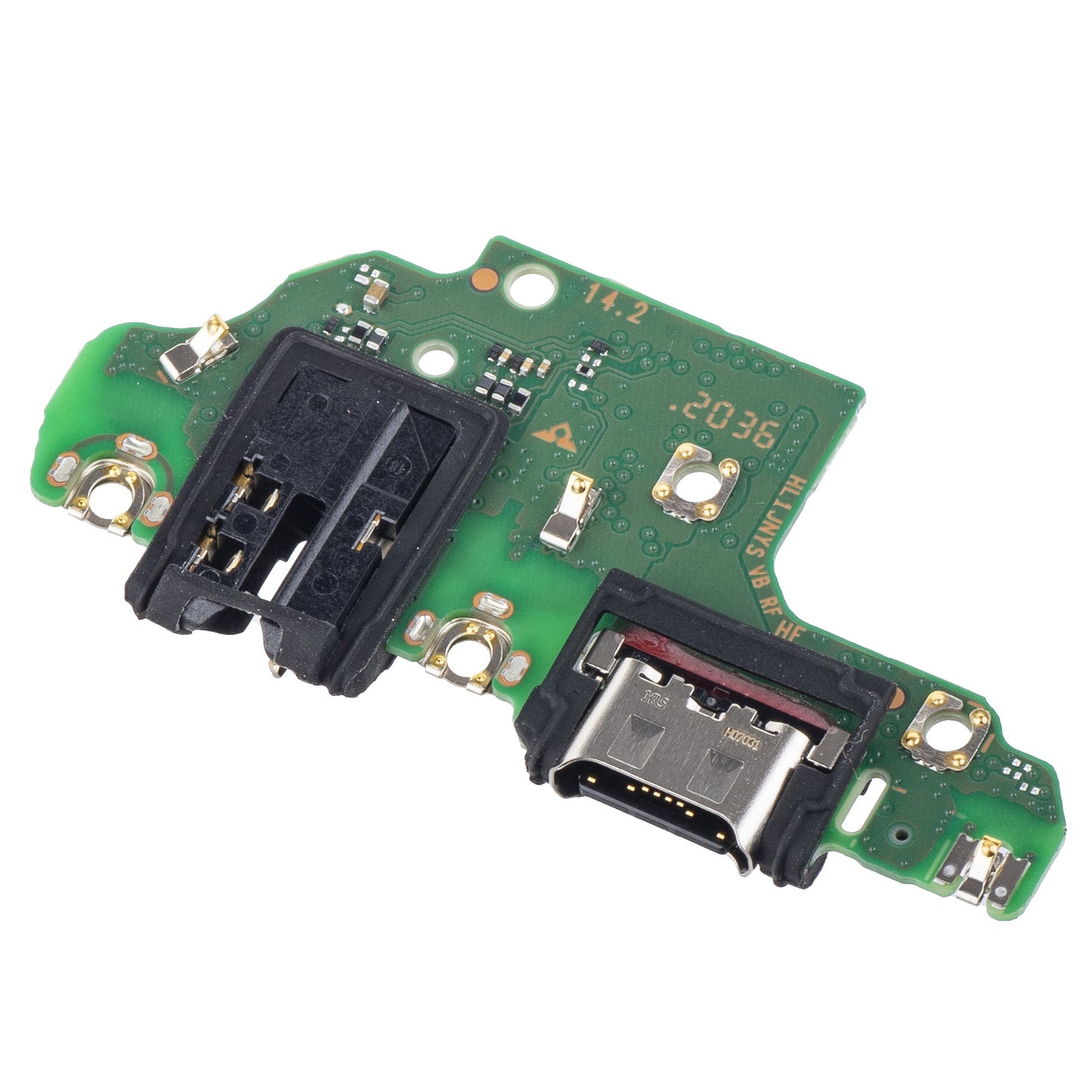 Huawei P40 lite 4G, Service Pack 02353LSV - Audio - Mikrofon - Ladeanschlussplatte 