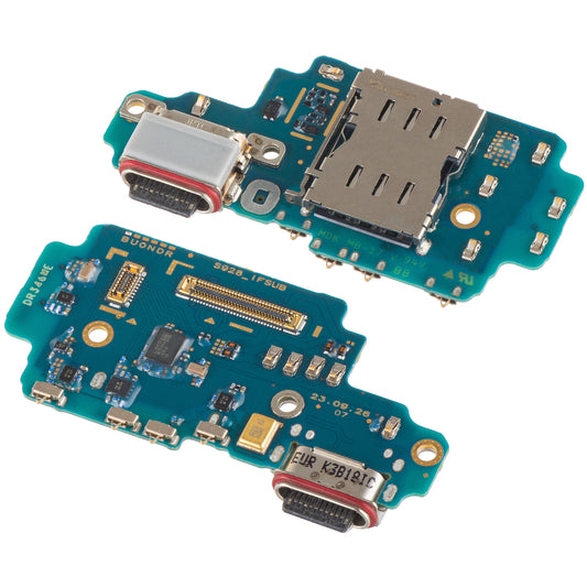 Ladeanschlussplatine - Mikrofon - SIM-Kartenlesermodul Samsung Galaxy S24 Ultra S928
