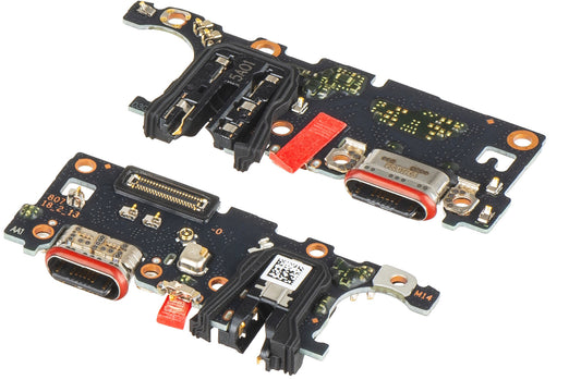 Ladeanschluss - Audio - Mikrofon Platine für Oppo A6k, Service Pack 621024000220