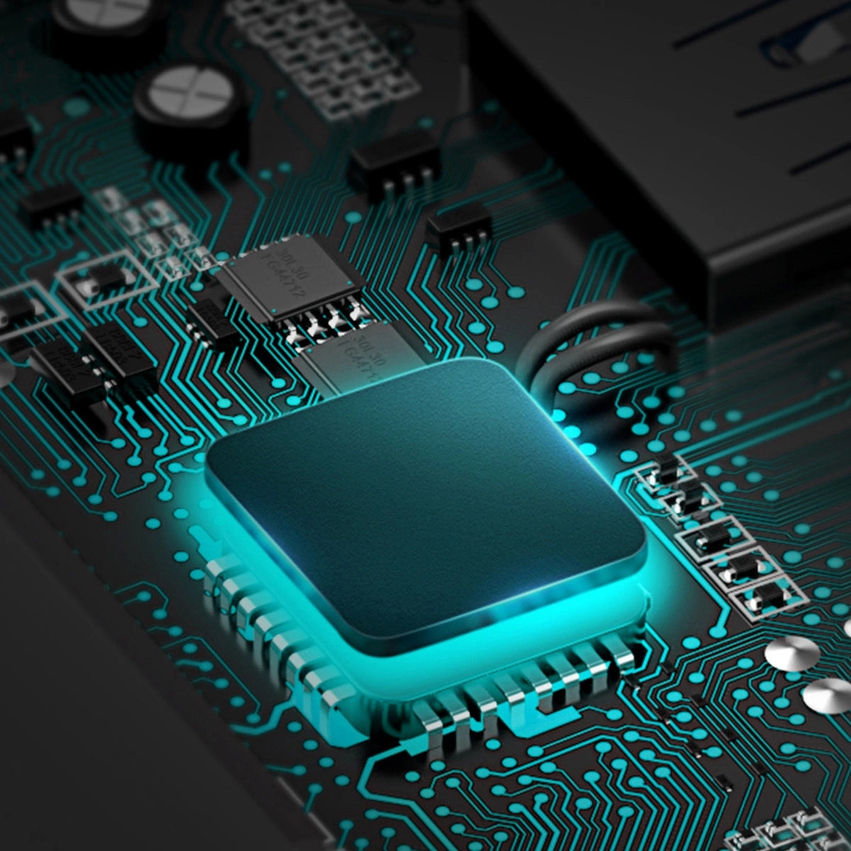 Baseus Lite Network Card, RJ45, USB, Black WKQX000001