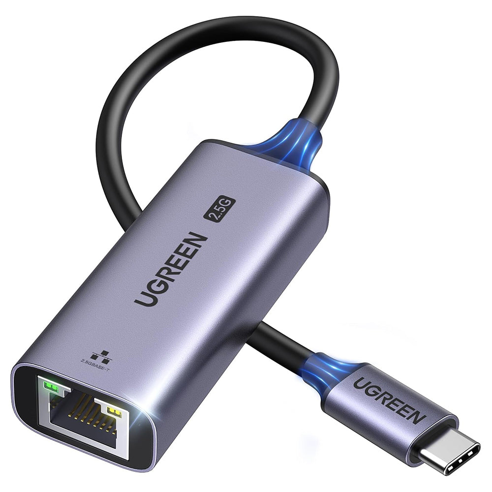 UGREEN CM648 Netzwerkkarte (25052), RJ45, USB-C, Grau