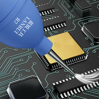 Lanrui R7 Luftpumpe zur Reinigung elektronischer Geräte, Blau
